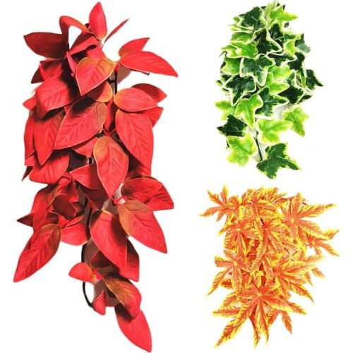 Wall Hanging Vine Decor New Reptile Plants Rattan Plant Two-Color Starry Rattan Artificial Foliage Home Garden Decoration