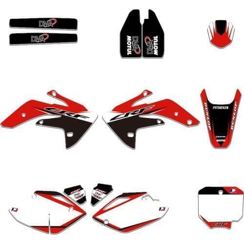 NEW TEAM GRAPHICS & BACKGROUNDS DECALS STICKERS For Honda CRF150R CRF150RL CRF150RB CRF 150R LIQUID COOLED 2007-2018