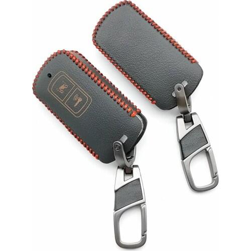 New Styles Remote Leather Motor Key Fob Case For Honda PCX 150 Buttons Scooter 2 Key Cover SH125 VARIO
