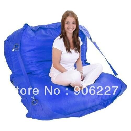 The original !! outdoor buggle up Cobalt bean bag , waterproof beanbag chair - free shipping