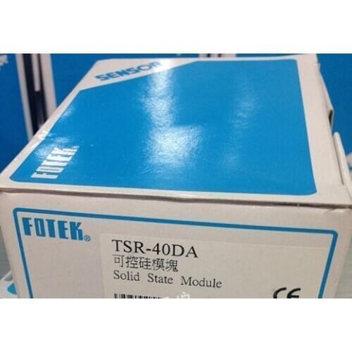 Original Taiwans FOTEK three-phase solid state relay / thyristor modules TSR-40DA