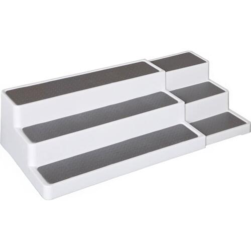 Spice Racks, Spice Rack Organizer Free Standing and Revolvable for Kitchen, Pantry, Bathroom and Refrigerator (3 Tier)