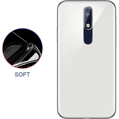 Simple Female Anti-fall Soft Shell For Nokia 5.1PLUS Mobile Phone Case