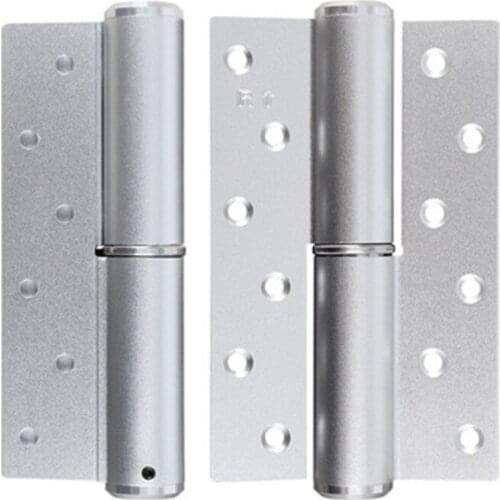 5inch H-shaped Mute Hydraulic Buffer Hinge Automatic Right Open Closing Hinge Door Closer Sand Silver deurscharnieren Hot Sale