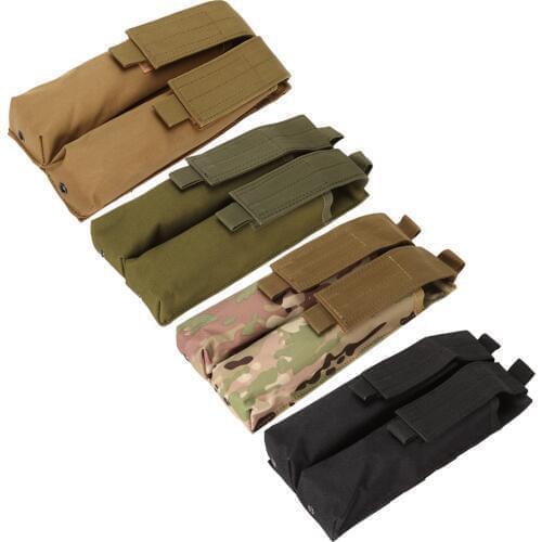 26*12*5cm Molle Magazine Pouch For P90 Magazine And Worker Short Darts Magazine Pouches Bag Tactics Accessories - Black