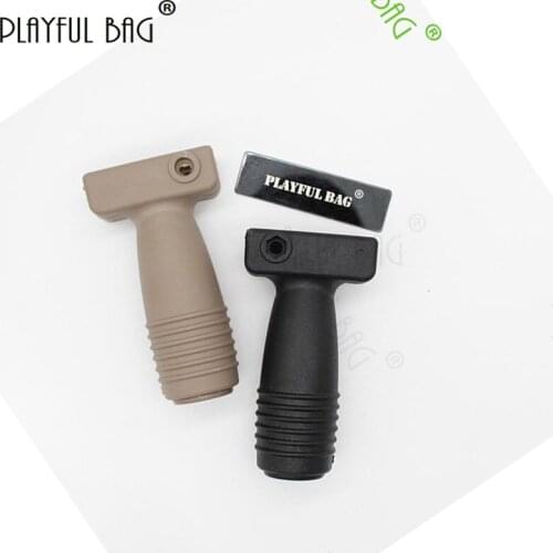 Outdoor competitive CS DIY tactics accessories TDI nylon round grip 20-21mm guide blaster grip handle gift gel ball gun LD29