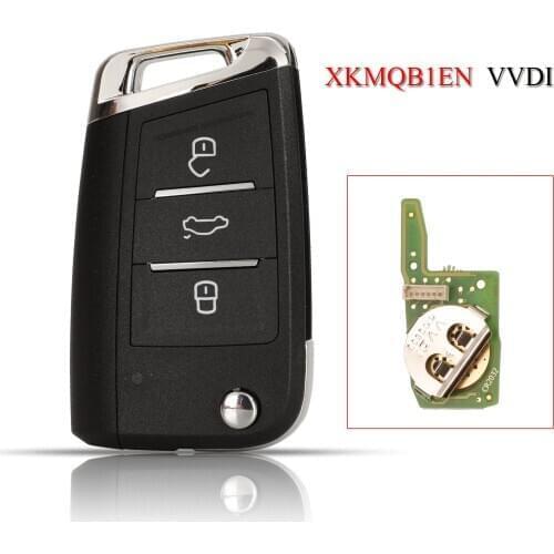 Kutery XKMQB1EN VVDI Remote Smart Car Key English Version For VW MQB Xhorse Series Universal Remote Control 3Buttons