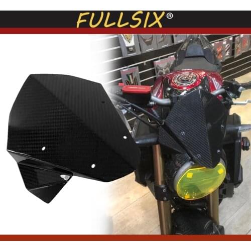 Motorcycle Windshield WindScreen Front Screen For CB650R 2019 CB 650R carbon fiber cb650r WindScreen wind deflector Accessoris