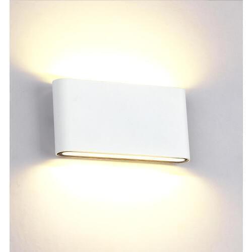 Waterproof outdoor wall lamps modern minimalist indoor outdoor double head garden wall lights living room background wall lamp