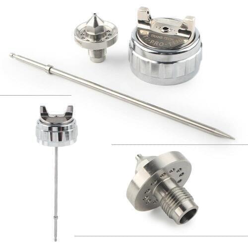 WENXING GTI Spray Gun 1.3mm Nozzle Kit Needle T110 / TE20 Nozzle Cap Airbrush Pneumatic Gun Repair Parts