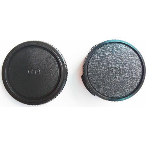 1 Pairs camera Body cap + Rear Lens Cap for CANON FD Camera lens DSLR