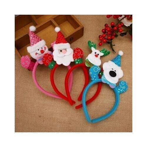 1pcs LED Christmas Headband for Adult & Children christmas dekoration Head Hoop for Adult Children Christmas Gifts
