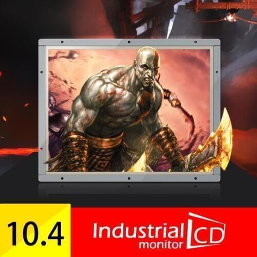 10" 12" 15" Open Frame LCD Monitor With VGA Interface 1024*768 Resolution Square Screen Industrial Monitor Led for Industry