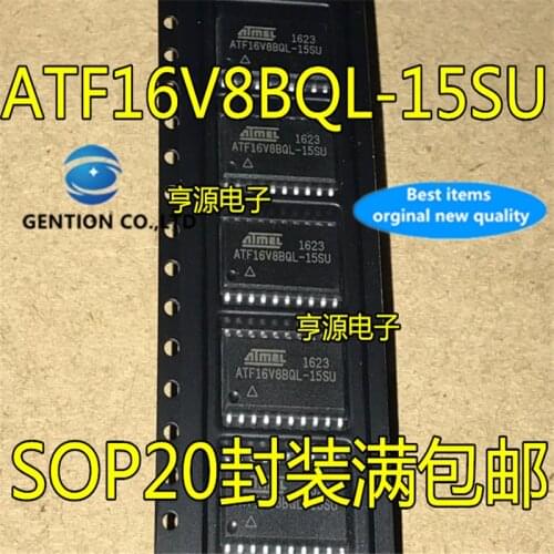10Pcs ATF16V8B-15SU ATF16V8BQL-15SU SOP20 in stock 100% new and original