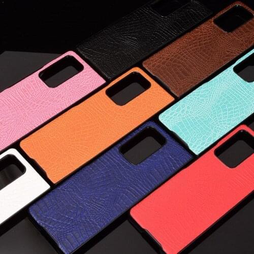 Phone Book Cover For Samsung Galaxy Z Fold 2 5G Case Full Phone Pattern Back Case Crocodile Mobile New Protect Shell C2I4