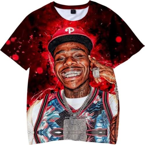 Dababy Rapper Streetwear Adult Kids Cool Casual T-shirt 3D Printed Tee New Fashion Short Sleeve Hip Hop Fashion Summer Tshirt