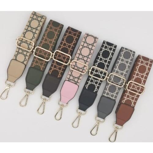 HJKL New Bag Parts Accessories Strap Bags Fabric Chain Wide Backpack Handle Crossbody Canvas Replacement Shoulder Bag Strap