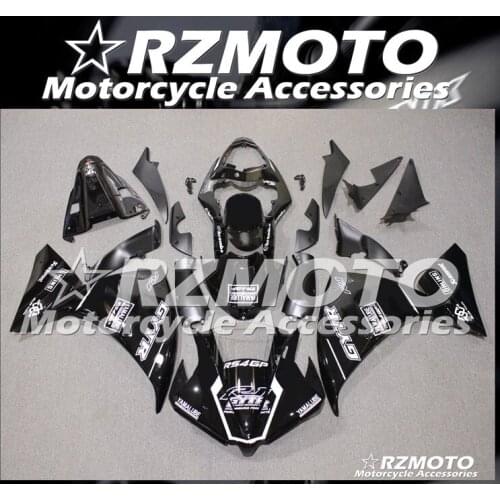 Injection mold New ABS Whole Fairings Kit Fit for YAMAHA YZF-R1 R1 2012 2013 2014 12 13 14 Bodywork set black Cool