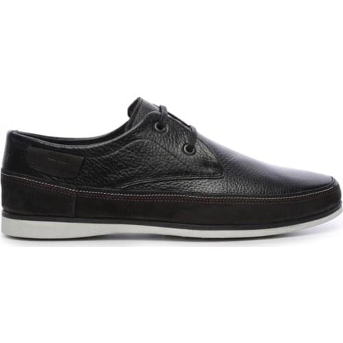 Kemal Tanca Male Leather Casual Shoes