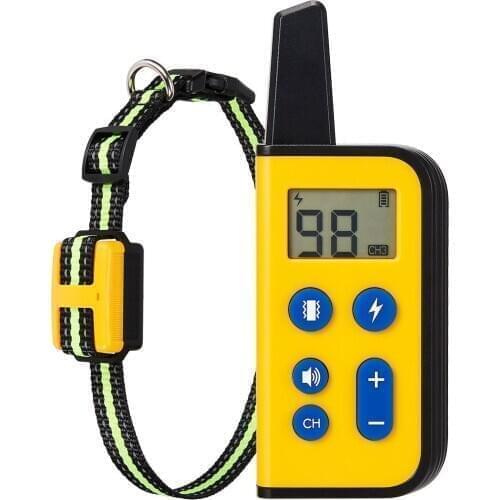 Upgrade 1000m Remote Dog Training Collar Electric Shock Sound Anti-Bark Rechargeable for Small Big Dogs Training Accessories