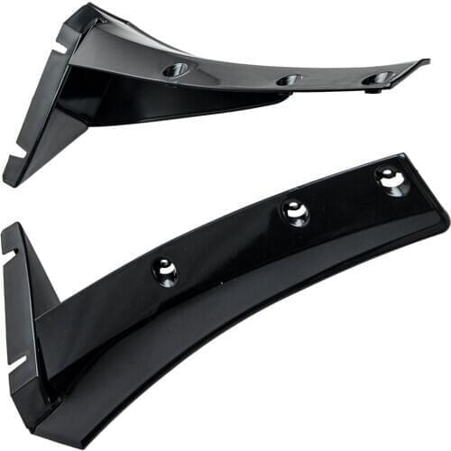 Fit 14-Up For Corvette C7 Front Splitter Extension Winglets Spoiler Z06 Z07 Stage 3