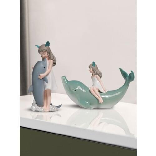 Boreal Europe style furnishing articles children room desktop ornaments cute girl crafts birthday gift Christmas gift