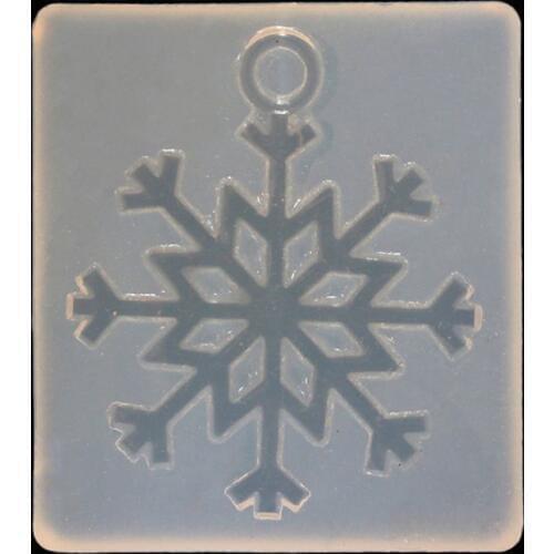 Silicone Mold Snowflake DIY Crafts Jewelry Making Pendant Epoxy Resin
