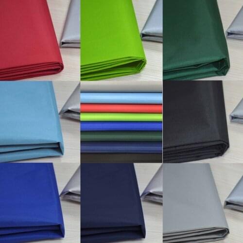 Free Shipping 1M*1.75M Wide 210D Silver Coated Waterproof Fabric For Tent Sunshade UV Resistance Fabric