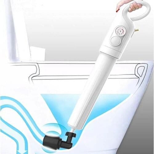 Toilet pipe Blockage high pressure pneumatic dredge tool,toilet sewer plugging strong air pressure Toilet Plunger Dredge,J19016