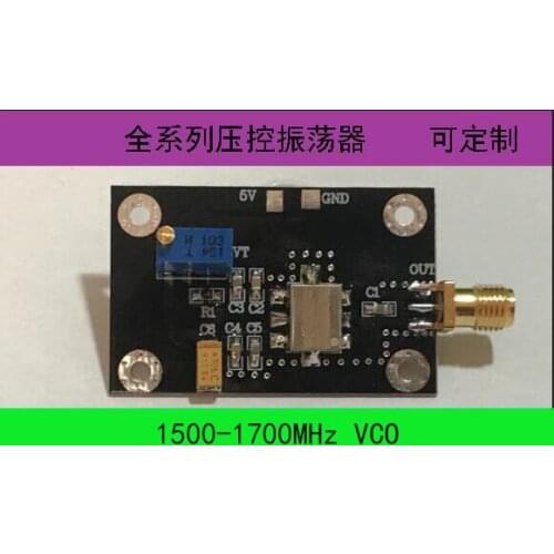 1.5-1.7G Dot Frequency Voltage Controlled Oscillator VCO Dot Frequency Output Adjustable Dot Frequency Signal Source