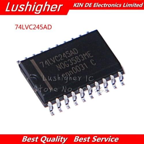 10pcs 74LVC245AD SOP-20 74LVC245 SN74LVC245DW SOP