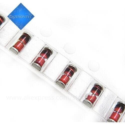 100pcs/lot LL4148 LL-34 1N4148 IN4148 High-speed switching In Stock