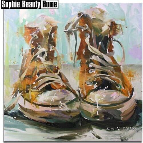 5D DIY Diamond Painting Scenery Board Shoes Full Drill Mosaic Rhinestone Cross Stitch Kits Handmade Embroider Crafts Sale 188033