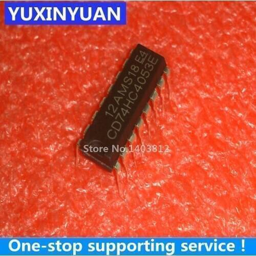 74HC4053N CD74HC4053E DIP-16 10pcs/lot