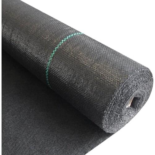Promotion! Garden Weeding Barrier Landscape Fabric Durable&Heavy-Duty Weeding Block Gardening Mat, Easy Weeding Control,4Ft x 50