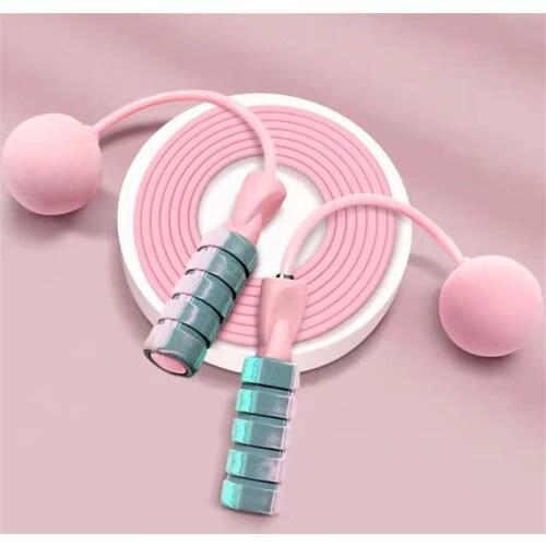 Cordless skipping rope stainless steel double-bearing weight-bearing skipping rope high wear resistance PVC fat burning EVA spon