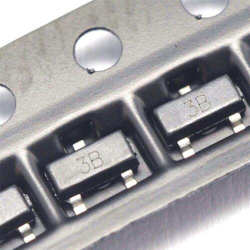 100pcs BC856A BC856 3B SOT-23 65V 100mA Bipolar BJT Transistor