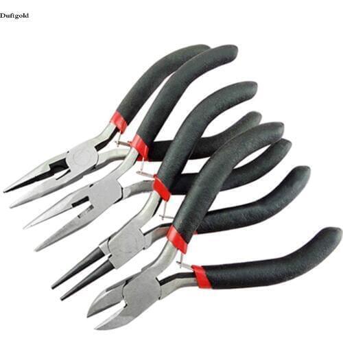 Diy Tooth Needle Round Nose Pliers Cutting Tools Kit For Jewelry Making Tools And Making DIY Handmade Jewelry Duftgold
