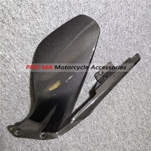 DTRAD Motorcycle Rear Hugger in carbon fiber For Ducati Superbike Panigale V4 Plain glossy weave