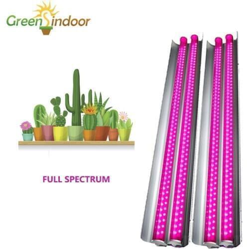 Greenhouse Seeding Grow Light Bars Indoor Cultivation Phyto Lamp Full Spectrum Phytolamp For Plants Grow Tent Hanging Lamp Tube