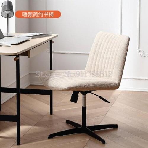 Warm Yan Home Bedroom Computer Chair Study Chair Office Chair Living Room Single Sofa Chair Dressing Chair Makeup Chair