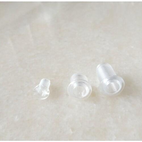 M6/M10 plastic Hollow screws with flanged cap threaded tube lamp holder screw cover Support line Lighting accessories DIY