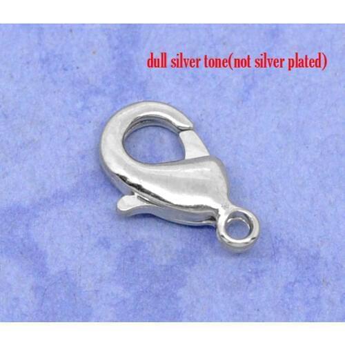 Lovely 50 Lobster Clasps. Fit Link Chain Bracelet 12x7mm (B10181)