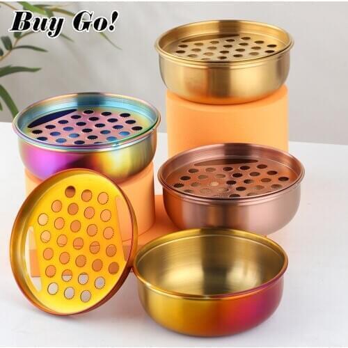 Multifunction Baby Food Grinding Bowl Stainless Steel Manual Potato Ricer Bowl for Making Vegetable Fruit Juice Kitchen Utensils