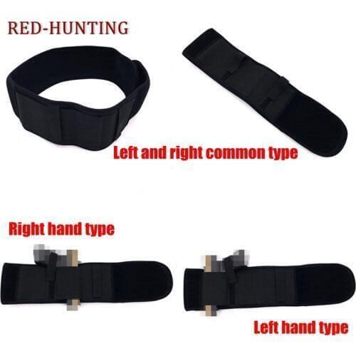New Left Right hand Tactical Adjustable Elastic Belly Waist Band Pistol Gun Holster