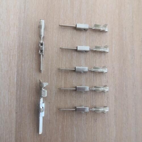 50/100pcs/lot TE Wiring Crimp Repair Terminals Pins For Wire size: 0.35-1.00 mm2 For Audi VW Skoda Seat Porsche 000979020E