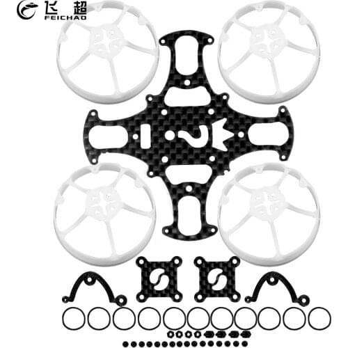FEICHAO TinyPusher Frame 25.5mm Hole Distance Rack Suitable for 2-3S AIO Flight Control 1103 Motor for FPV Racing Drone