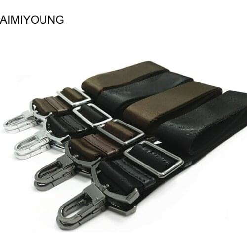 AIMIYOUNG Bag Straps Strong Hook Nylon Belt Men Shoulder Strap Handbag Briefcase Wide Long Belt Replacement Strap Bag Accessory