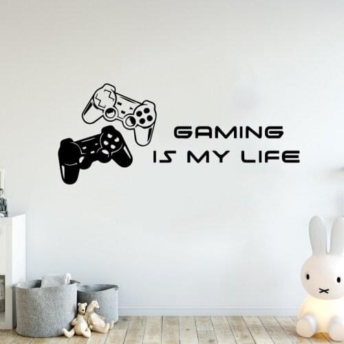 Removable Art Vinyl DIY Gamer Cartoon Wall Sticker Decal Mural ga40 d151