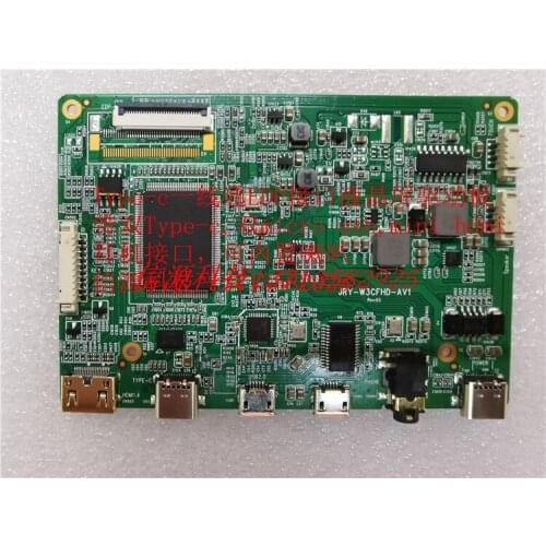 Ultra-thin Type-C One-wire Edp 30pin 40pin LCD Screen Display Driver Board with HDR Function